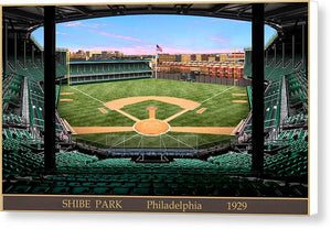 Shibe Park 1929 - Canvas Print