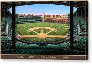 Shibe Park 1929 - Canvas Print