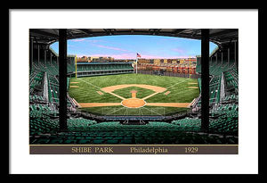 Shibe Park 1929 - Framed Print