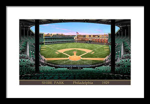 Shibe Park 1929 - Framed Print