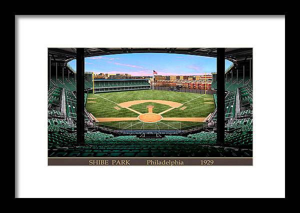 Shibe Park 1929 - Framed Print