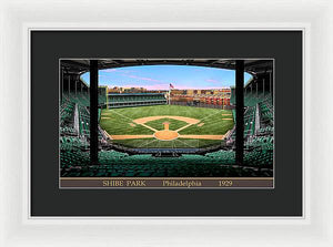 Shibe Park 1929 - Framed Print