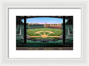 Shibe Park 1929 - Framed Print