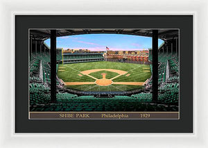 Shibe Park 1929 - Framed Print