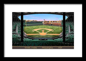 Shibe Park 1929 - Framed Print