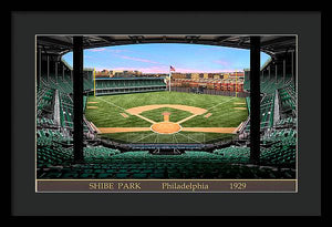 Shibe Park 1929 - Framed Print