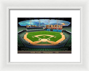 Shibe Park 1950 - Framed Print