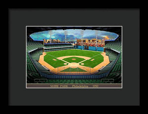 Shibe Park 1950 - Framed Print