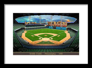 Shibe Park 1950 - Framed Print