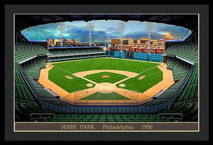 Shibe Park 1950 - Framed Print