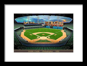 Shibe Park 1950 - Framed Print