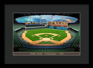 Shibe Park 1950 - Framed Print