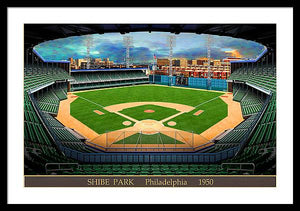 Shibe Park 1950 - Framed Print