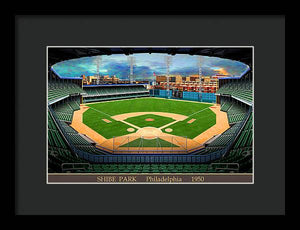 Shibe Park 1950 - Framed Print