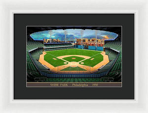 Shibe Park 1950 - Framed Print