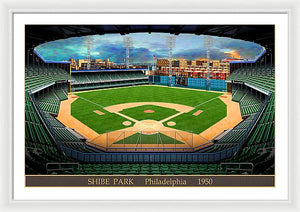 Shibe Park 1950 - Framed Print