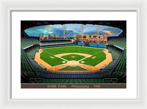 Shibe Park 1950 - Framed Print