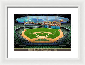 Shibe Park 1950 - Framed Print