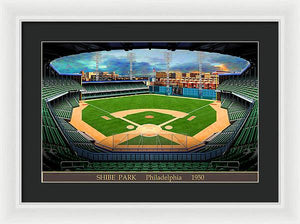 Shibe Park 1950 - Framed Print