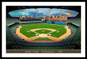 Shibe Park 1950 - Framed Print