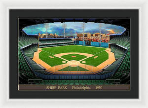 Shibe Park 1950 - Framed Print