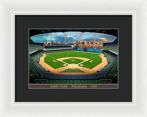 Shibe Park 1950 - Framed Print