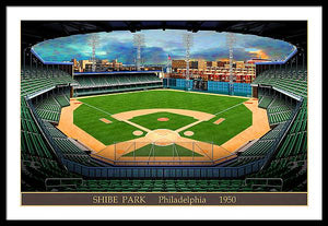 Shibe Park 1950 - Framed Print