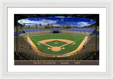 Load image into Gallery viewer, Sicks Stadium 1969 - Framed Print
