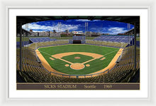 Load image into Gallery viewer, Sicks Stadium 1969 - Framed Print
