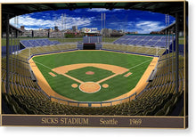 Load image into Gallery viewer, Sicks Stadium 1969 - Acrylic Print
