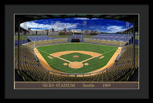 Load image into Gallery viewer, Sicks Stadium 1969 - Framed Print
