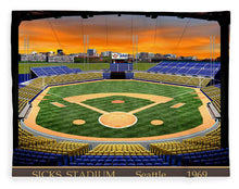 Load image into Gallery viewer, Sicks Stadium 1969 - Blanket
