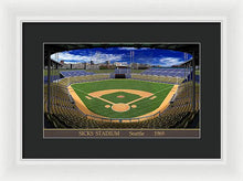 Load image into Gallery viewer, Sicks Stadium 1969 - Framed Print
