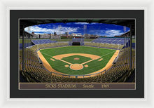 Load image into Gallery viewer, Sicks Stadium 1969 - Framed Print
