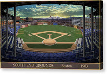 Load image into Gallery viewer, South End Grounds 1903 - Canvas Print
