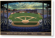 Load image into Gallery viewer, South End Grounds 1903 - Canvas Print
