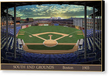 Load image into Gallery viewer, South End Grounds 1903 - Canvas Print
