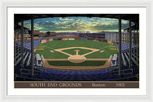 Load image into Gallery viewer, South End Grounds 1903 - Framed Print
