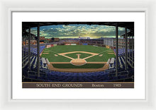 Load image into Gallery viewer, South End Grounds 1903 - Framed Print
