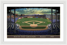 Load image into Gallery viewer, South End Grounds 1903 - Framed Print
