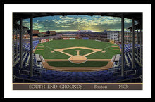 Load image into Gallery viewer, South End Grounds 1903 - Framed Print
