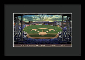 South End Grounds 1903 - Framed Print