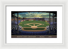 Load image into Gallery viewer, South End Grounds 1903 - Framed Print
