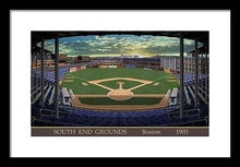 Load image into Gallery viewer, South End Grounds 1903 - Framed Print
