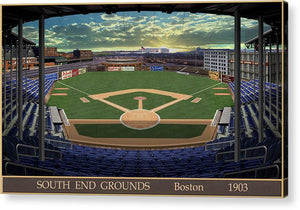 South End Grounds 1903 - Acrylic Print