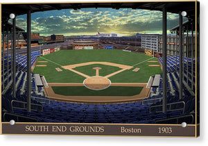 South End Grounds 1903 - Acrylic Print