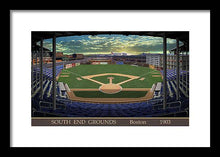 Load image into Gallery viewer, South End Grounds 1903 - Framed Print
