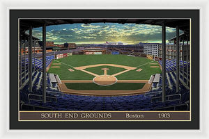 South End Grounds 1903 - Framed Print