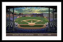 Load image into Gallery viewer, South End Grounds 1903 - Framed Print
