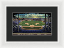 Load image into Gallery viewer, South End Grounds 1903 - Framed Print
